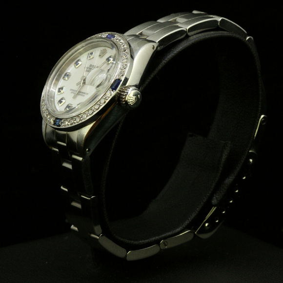 Rolex Ladies Datejust Oyster Steel Diamond Dial main image 6